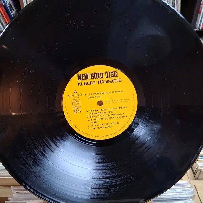 [BUNJANG] Albert Hammond NEW GOLD DISC LP / 소장가치 알버트 해먼드 NEW GOLD DISC LP 할인