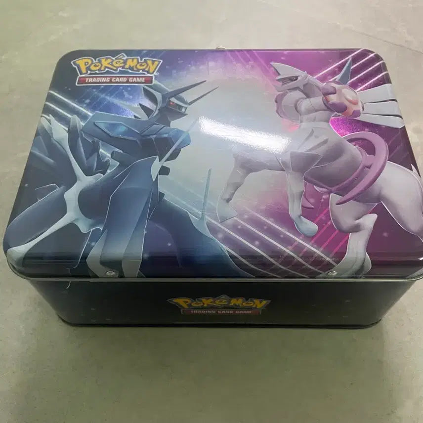 [BUNJANG] Pokemon Dialga &amp; Palkia Tin Case (Used) / 포켓몬 디아루가&amp;펄기아 틴케이스 (중고)