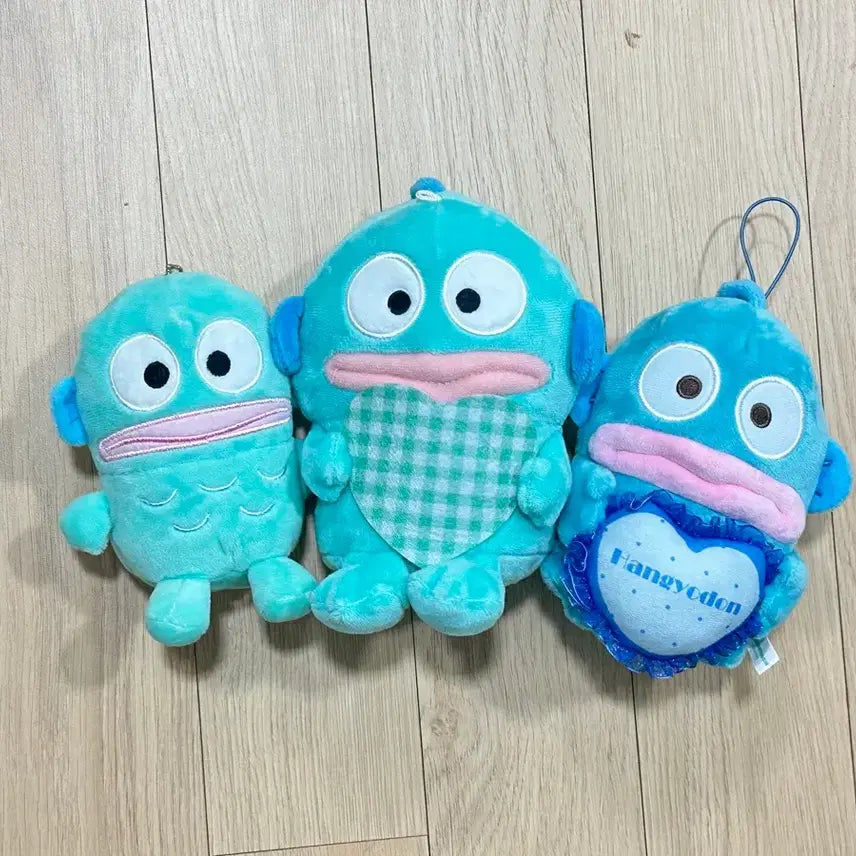 [BUNJANG] Hangyodon Japanese Genuine Small Doll Bundle Set / 한교동 일본정품 소형 인형 일괄