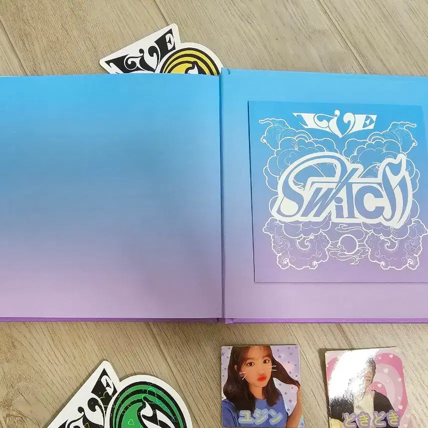 [BUNJANG] IVE Switch Photocard Sticker Set / 아이브 스위치 +  포토카드 스티커(덤)