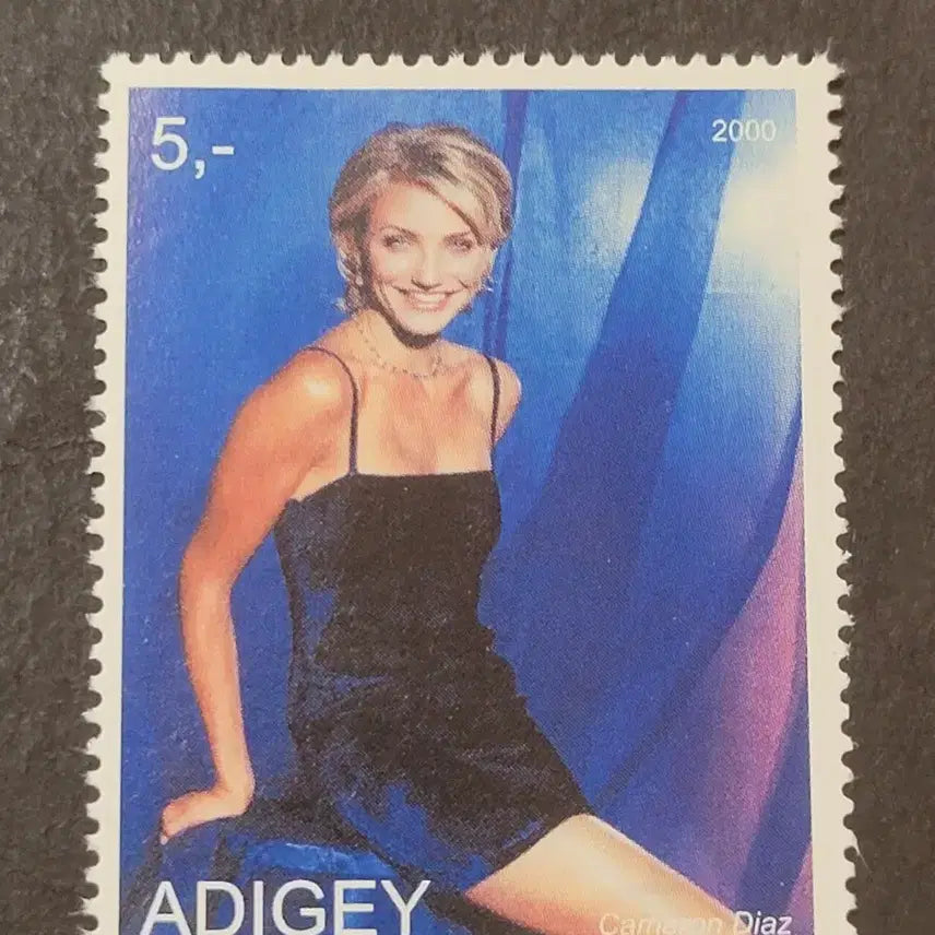 [BUNJANG] Cameron Diaz Commemorative Stamp / 2000년 미국 유명배우 카메론디아즈기념 우표Cameron Diaz