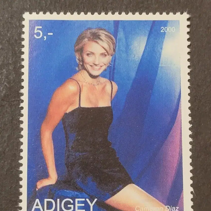 [BUNJANG] Cameron Diaz Commemorative Stamp / 2000년 미국 유명배우 카메론디아즈기념 우표Cameron Diaz