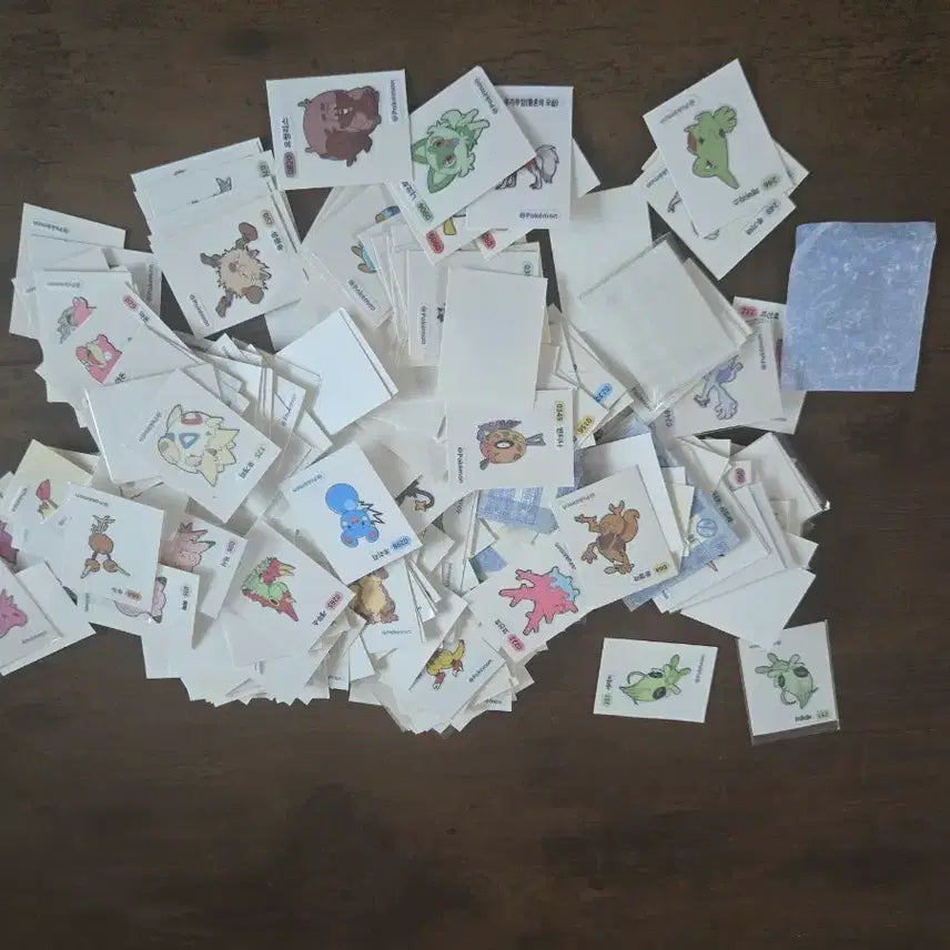 [BUNJANG] Pokemon Sticker Set (Generation 1-4) / 포켓몬스터 띠부씰 1세대 2세대 3세대 4세대
