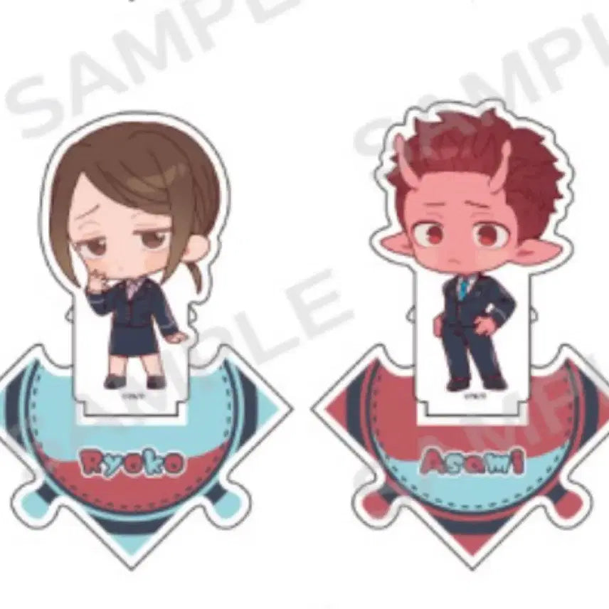 [BUNJANG] Galaxy Express Milkyway &amp; Keio Railway Collaboration Ryoko &amp; Asami Acrylic Stand / 은하특급 밀키서브웨이 게이오 전철의 콜라보레이션 료코&amp;아사미 아크릴 스탠드