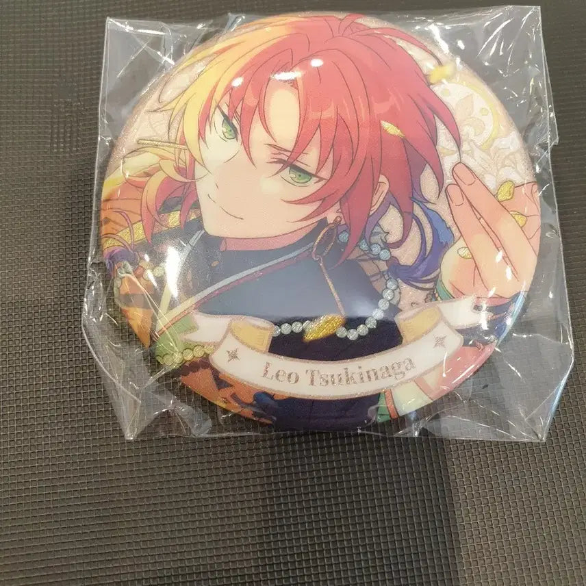 [BUNJANG] Ensemble Stars Tsukianaga Leo Glitter Can Badge / 앙상블 스타즈 앙스타 츠키나가 레오 글리터 캔뱃지