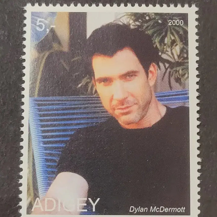 [BUNJANG] Dylan McDermott 2000 Commemorative US Actor Stamp / 2000년 미국배우 딜런 맥더모트기념 우표Dylan McDermott