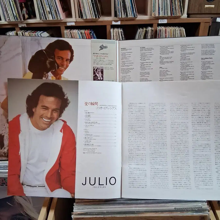[BUNJANG] Julio Iglesias Moments Album LP / 훌리오 이글레시아스 Moments 앨범 LP