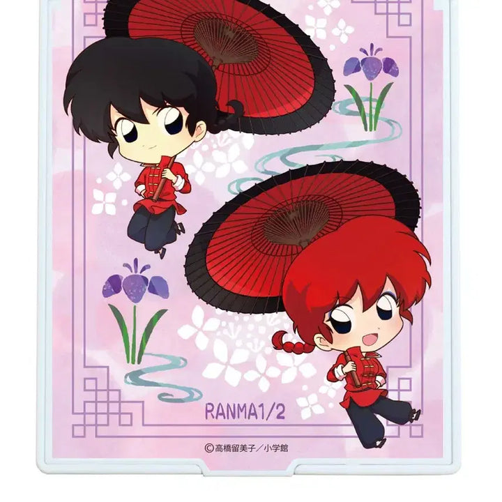 [BUNJANG] Ranma 1/2 Deca Mirror Rainy Day Version Hand Mirror / 란마 1/2 데카 미러 비오는 날 버전 손거울