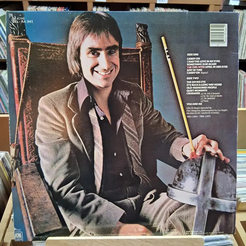 [BUNJANG] Chris de Burgh CRUSADER LP Vinyl Record / 희귀 소장가치 크리스 디버그 CRUSADER LP