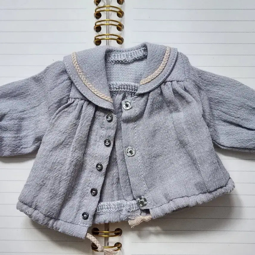 [BUNJANG] 36.5 Degree Shop Marron Sailor Outfit + Eyelashes for USD 1/6 Scale Dolls / 구체관절인형 의상 usd 1/6 36.5도샵 마론세일러 + 인형용 속눈썹