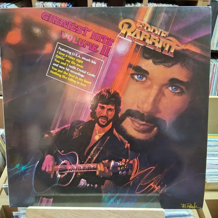 [BUNJANG] Eddie Rabbitt Greatest Hits Vol. II LP Vinyl Record / 민트 소장가치 EDDIE RABBIT LP