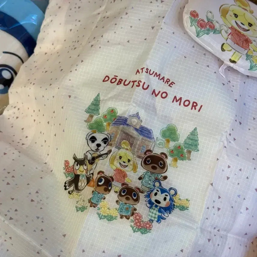 [BUNJANG] Animal Crossing: New Horizons Isabelle &amp; Villagers Shopping Bag / 모여봐요 동물의숲 모동숲 여울 주민들 장바구니