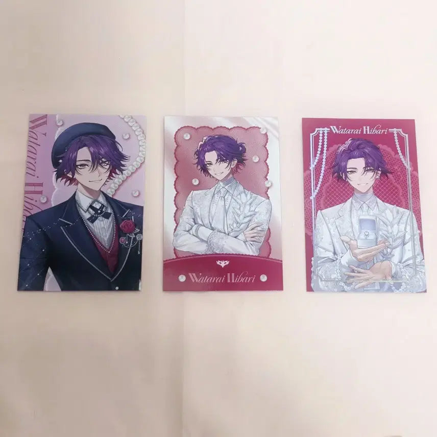 [BUNJANG] Nijisanji Luminous Marria Watari Hibari Cheki Set / 니지산지 Luminous Marria 와타라이 히바리 체키 세트