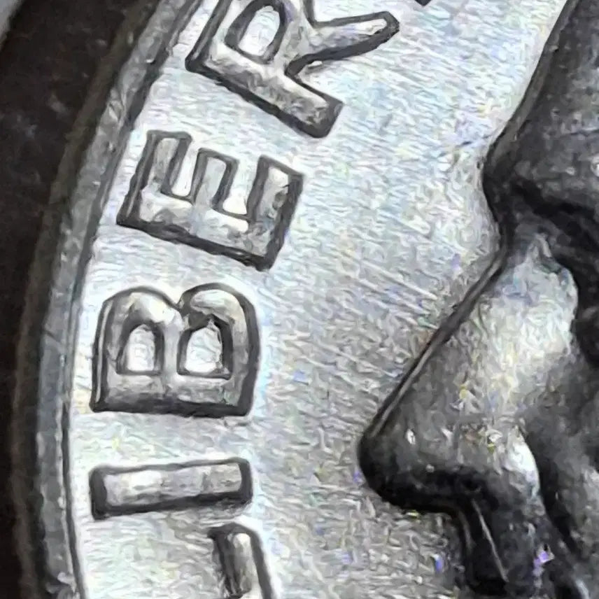 [BUNJANG] 1964 Roosevelt Dime 90% Silver Coin - Double Rim, RPM Error / 1964년D 발행 루즈벨트 다임 은화90% 더블림.RPM. 에러