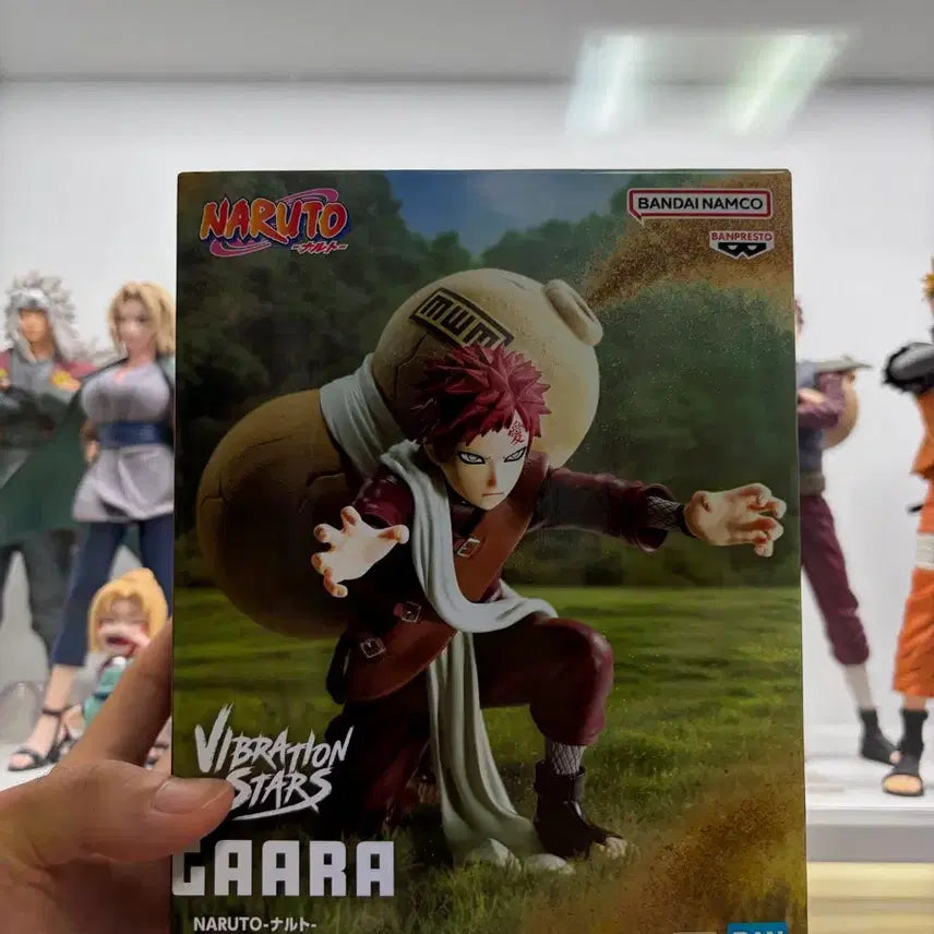 [BUNJANG] Naruto Vibration Stars Gaara Figure (Sealed) / 미개봉) 나루토 바이브레션 스타즈 가아라 피규어