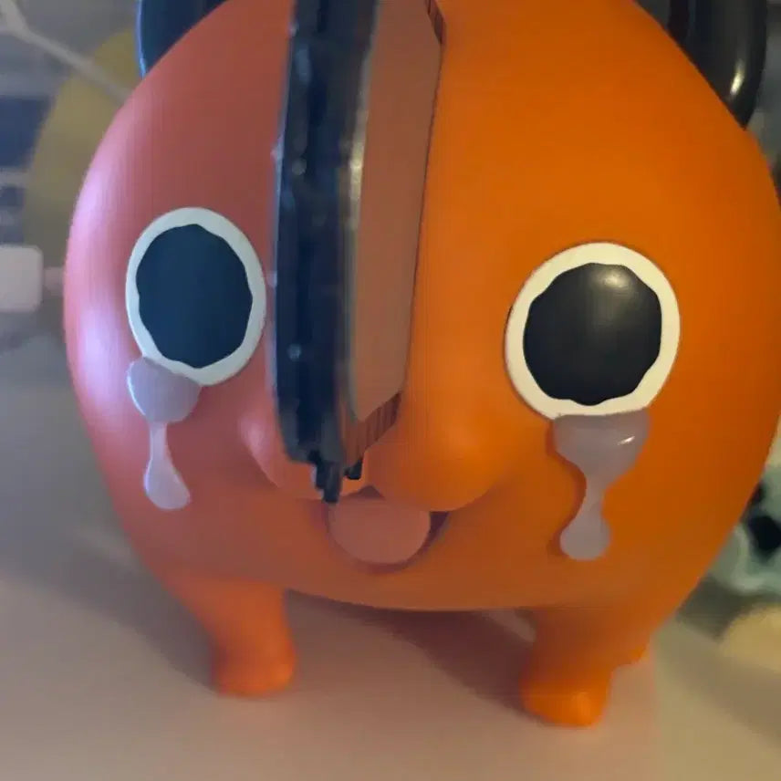 [BUNJANG] Chainsaw Man Pochita Sofubi Figure (Damaged Tail) / 체인소맨 소프비 엉엉슨 포치타