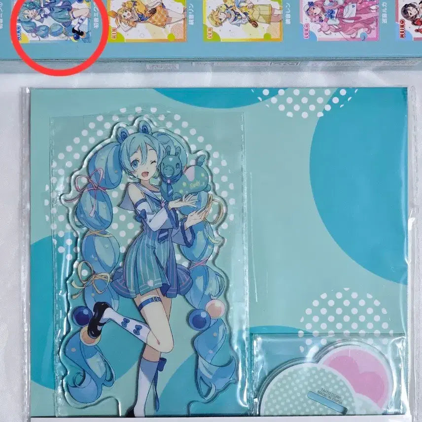 [BUNJANG] Rody Miku C Prize Acrylic + I Prize Poster Bundle Set / (일괄) 로디미쿠 C상 아크릴 +  I상 포스터  하츠네미쿠 포스터 하츠네미쿠 아크릴 로디미쿠 아크릴