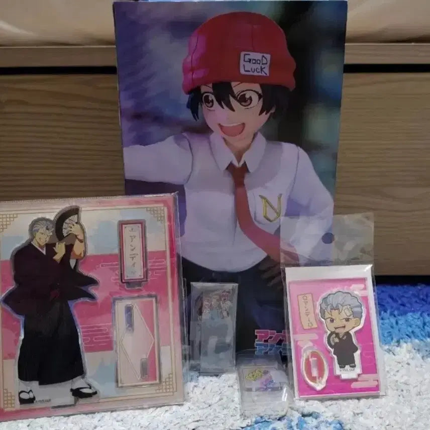 [BUNJANG] Undead Unluck Fuko Andy Acrylic Figure Bundle Set / 언데드 언럭 굿즈 후코 엔디 아크릴 피규어 일괄