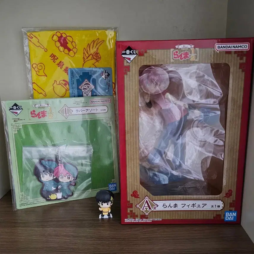 [BUNJANG] Ranma 1/2 Female Ranma Ryoga Ichiban Kuji Figure Set / 란마 1/2 여란마 료가 피규어 나라분데스 이치방쿠지 제일복권