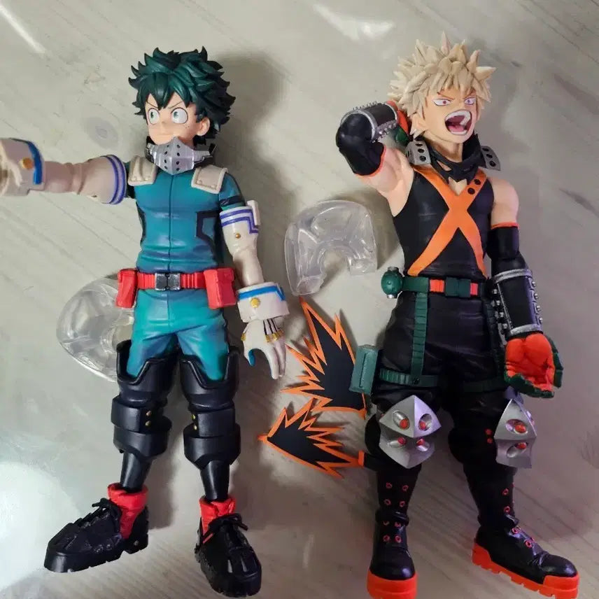 [BUNJANG] My Hero Academia Two Heroes Izuku Midoriya Katsuki Bakugo D-Prize Figure Set / 나히아 두사람의동경 b,d상 미도리야 바쿠고