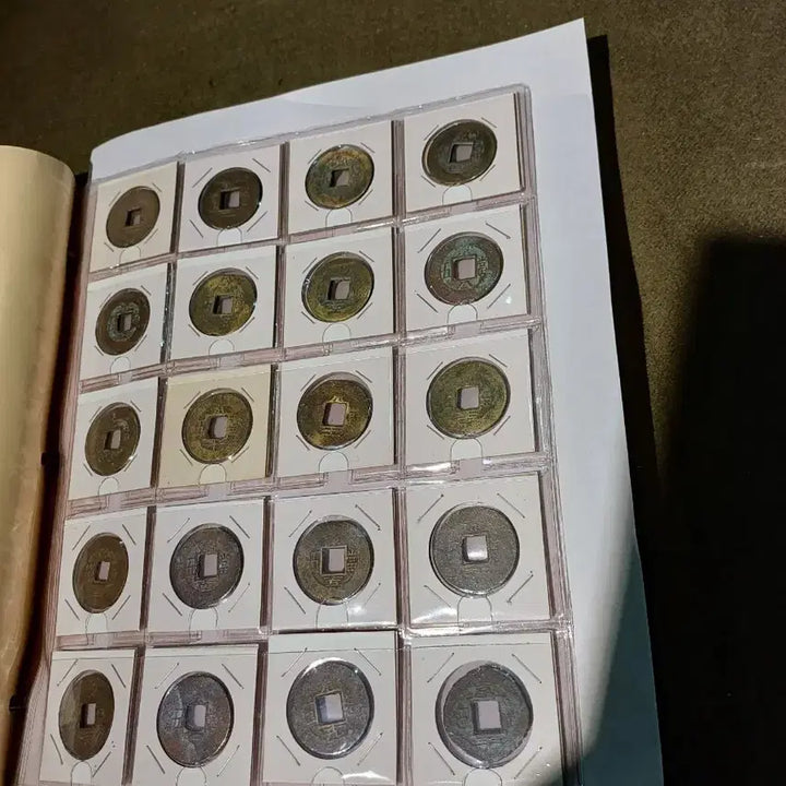 [BUNJANG] Sangpyeongtongbo Dang-o-jeon Set (Lower Numbers 1-27) / 상평통보 당오전 배경 하부숫자1~27 완전세트