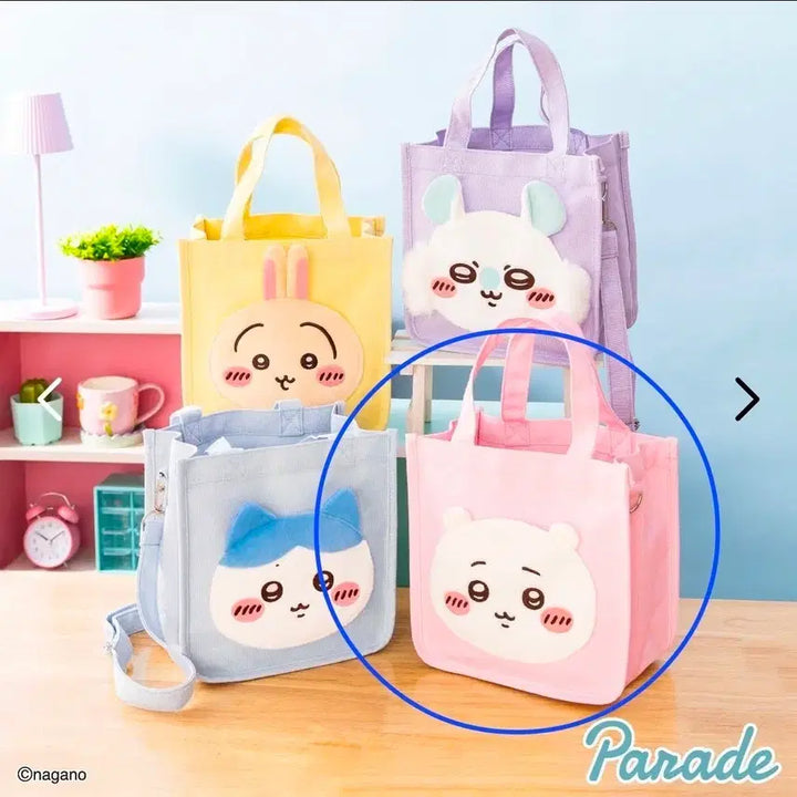 [BUNJANG] Chiikawa 2WAY Mini Tote Bag / [치이카와] 치이카와 먼작귀 2WAY 미니 토트백