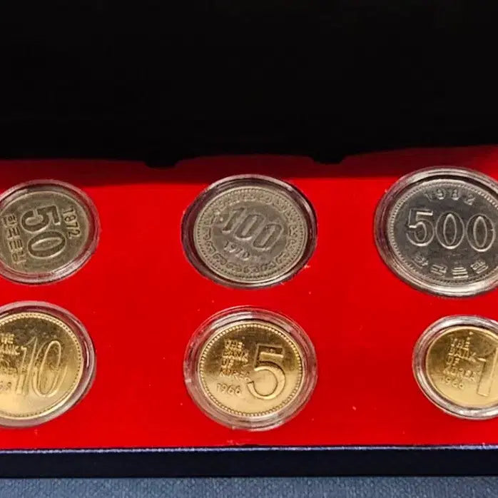 [BUNJANG] South Korea Commemorative Early Coin Set / 한국의 주화 기념 초년주화 세트