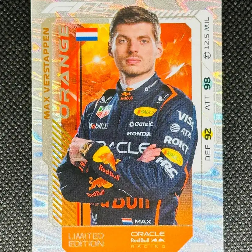 [BUNJANG] 2025 Topps F1 Turbo Attack Limited Edition Max Verstappen Card / 2025 탑스 f1 터보 어택 리미티드 에디션 막스 베르스타펜