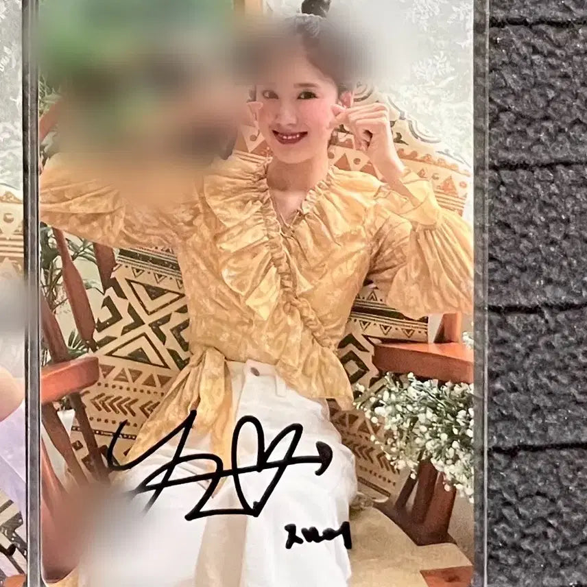 [BUNJANG] STAYC J Signed Photocard (3rd Week Live Broadcast Exclusive) / 스테이씨 재이 싸인 포카 3주차 공방 한정포카 당첨자 예은 장예은