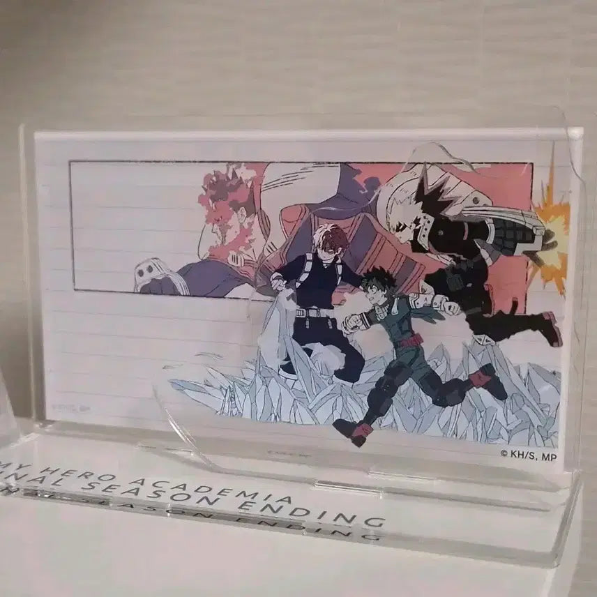 [BUNJANG] My Hero Academia Final Season ED Acrylic Diorama (Shingodeu Trio) - Sealed / [미개봉] 히로아카 나히아 파이널시즌 ed 아크릴 디오라마 신호등조