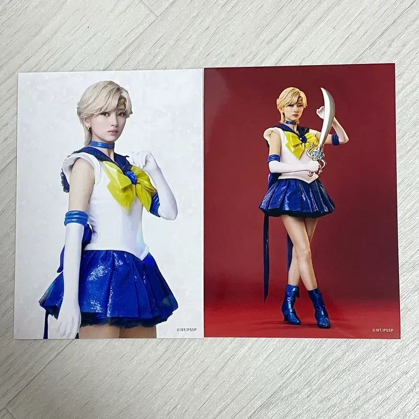 [BUNJANG] Sailor Moon Musical Uranus (Kazukawa Manami) Photo Postcard Set / 세일러문 뮤지컬 골드문 우라누스 카지카와 마나미 사진 엽서