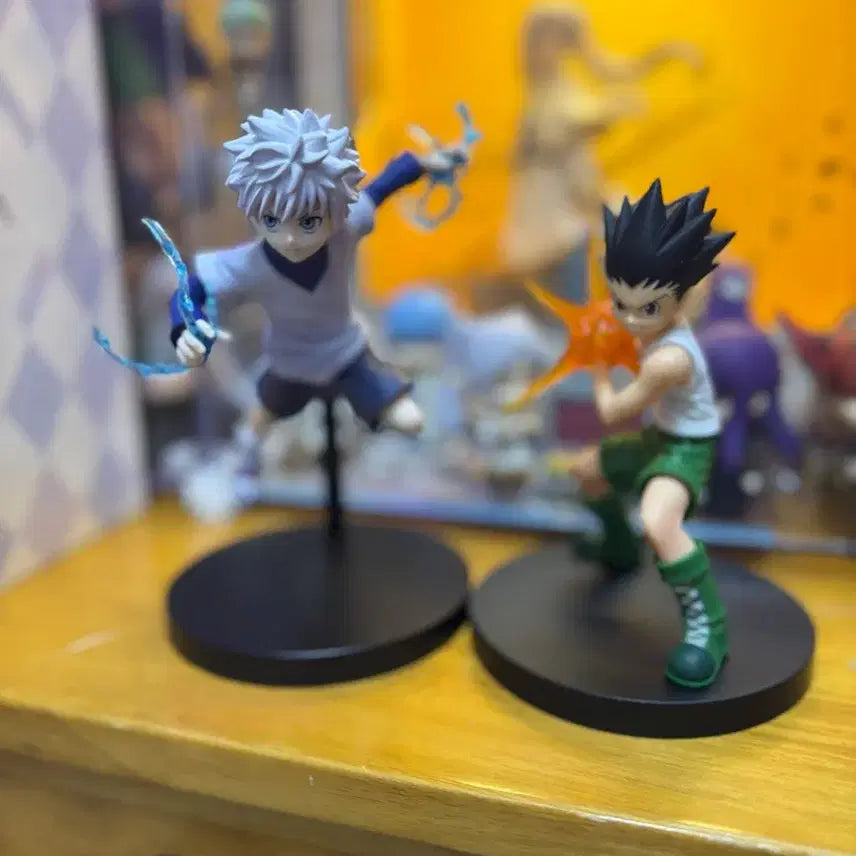 [BUNJANG] Hunter x Hunter Killua &amp; Gon Vibration Stars Bundle Set / 개봉품 키르아 곤 바이브레이션 2종 일괄 vibration stars