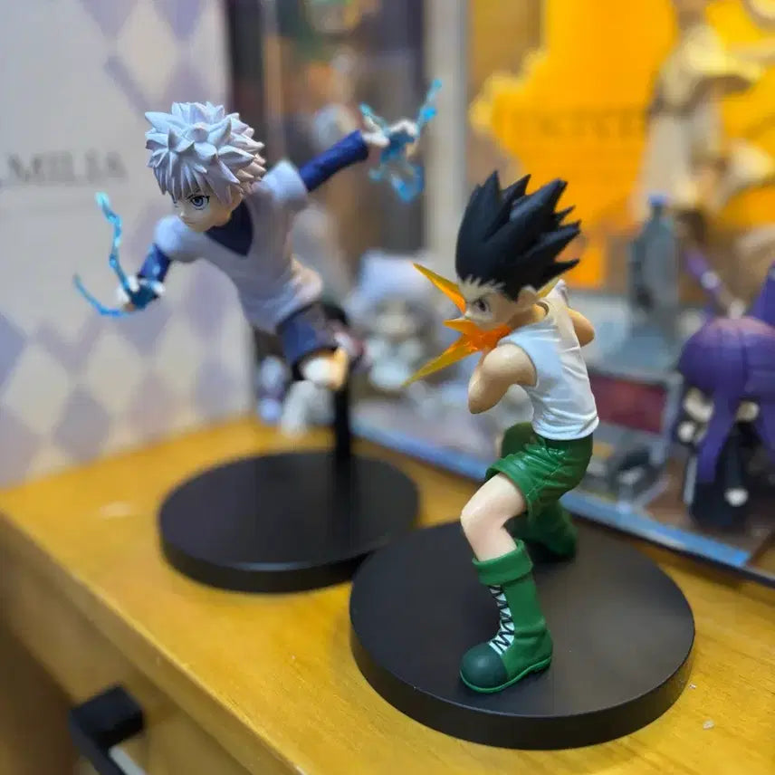 [BUNJANG] Hunter x Hunter Killua &amp; Gon Vibration Stars Bundle Set / 개봉품 키르아 곤 바이브레이션 2종 일괄 vibration stars