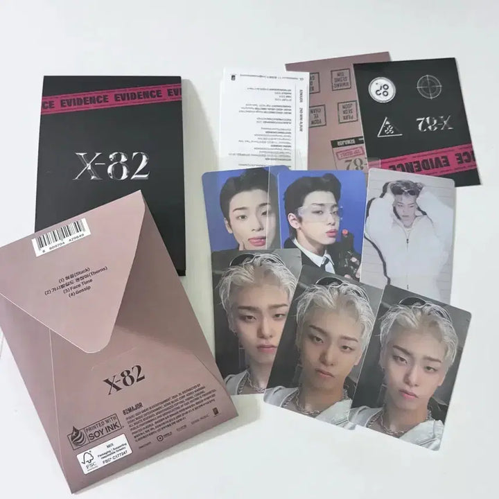 [BUNJANG] 82Major Hyukkeut Album Kim Dokyun Photocard Set / 82major 에투메 혀끝 앨범 김도균 포토카드 세트