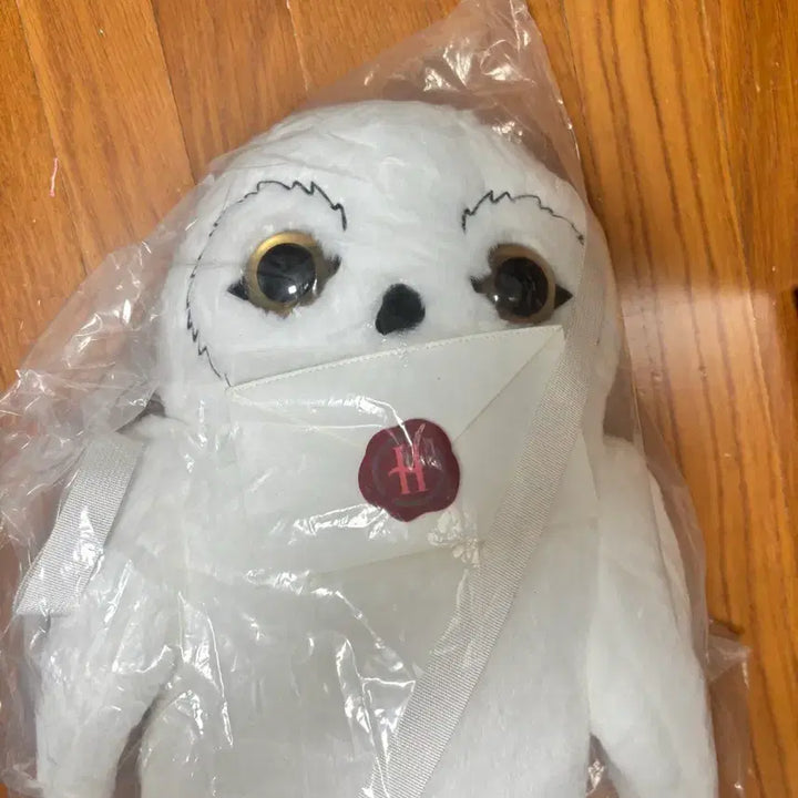 [BUNJANG] Harry Potter Hedwig Owl Plush Backpack Bag / 해리포터 중국 쿠지 C상 헤드위그 올빼미 인형 가방 백팩