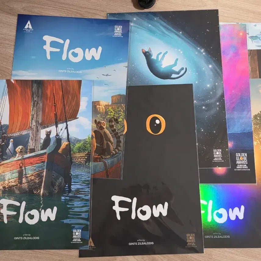 [BUNJANG] Flow Movie A3 Poster Set (8 Types) / 영화 플로우 A3 포스터 모음 (8종)