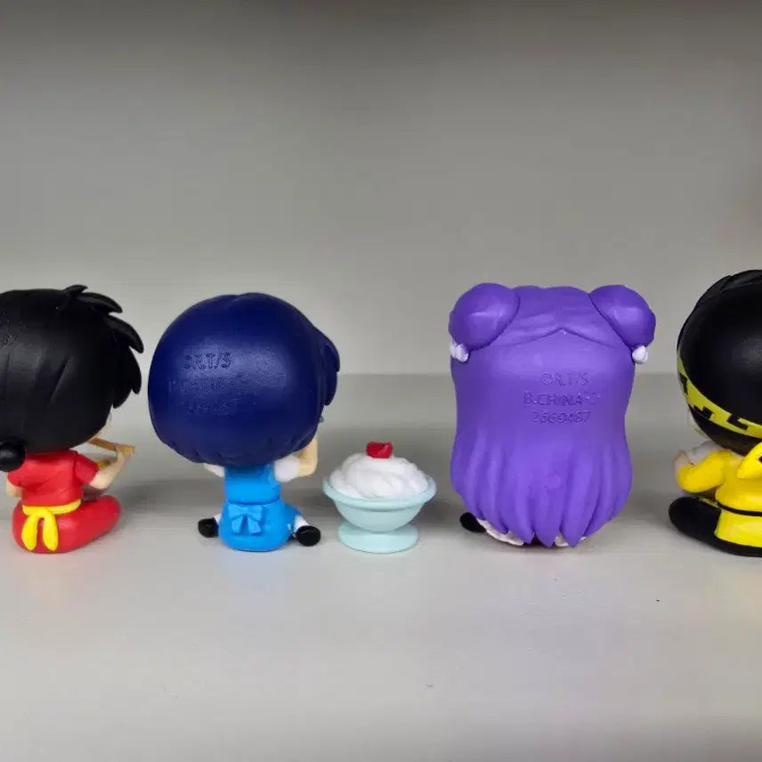 [BUNJANG] Ranma 1/2 Mogumogu Yumyum Figure Set / 란마 모구모구 냠냠  란마 샴푸 아카네 료가