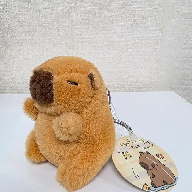 [BUNJANG] Capybara Keyring Plush / 카피바라 키링 인형 미사용