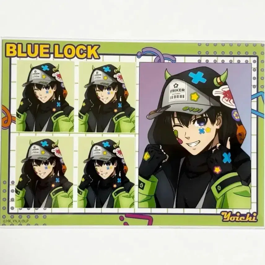 [BUNJANG] Blue Lock Isagi Yoichi Devideco Parker Postcard / 블루록 이사기 데비데코파커 엽서