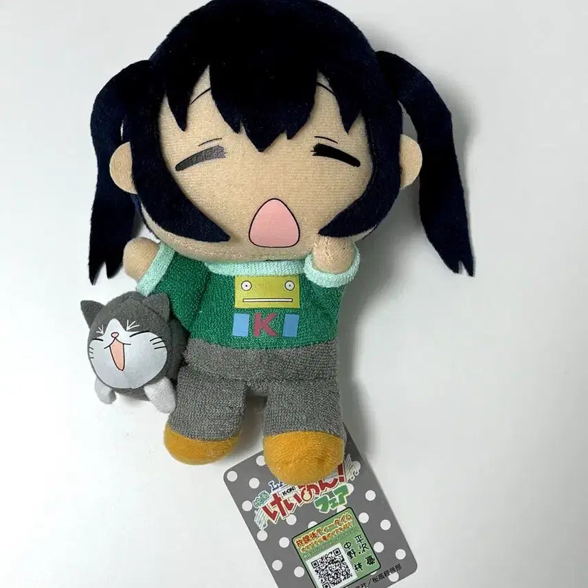 [BUNJANG] K-ON! Nakano Azusa Lawson Fair Limited Plush Doll Nui Azunyan / 케이온 나카노 아즈사 로손 페어 한정 인형 누이 아즈냥 고전