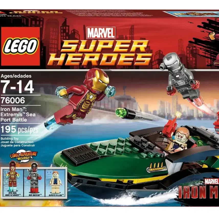 [BUNJANG] LEGO Marvel Iron Man 3 War Machine Mark 2 Minifigure 76006 / (새제품) 레고 마블 아이언맨3 워머신 마크2 미니피규어 76006