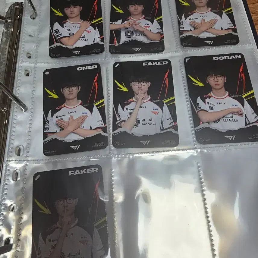 [BUNJANG] League of Legends RIFTBOUND Player Photocard / 리그 오브 레전드 RIFTBOUND 바인드 롤 선수포카