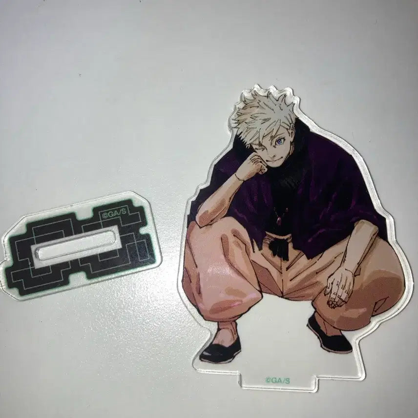 [BUNJANG] Jujutsu Kaisen Gojo Satoru 2024 Jump GIGA Summer Magazine Appendix Original Art Acrylic Stand / 주술회전 고죠 사토루 2024 소년점프 기가썸머 잡지 부록 원화 아크릴 스탠드