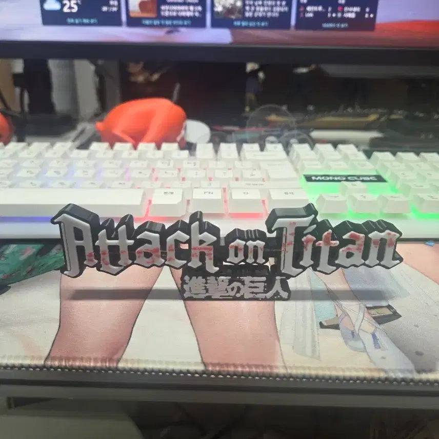 [BUNJANG] Attack on Titan Logo Figure / 진격의 거인 로고 피규어
