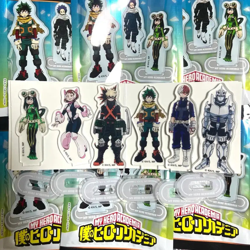 [BUNJANG] My Hero Academia Daiso Acrylic Stand Bundle Set / [일괄] 히로아카 나히아 다이소 아크릴 스탠드