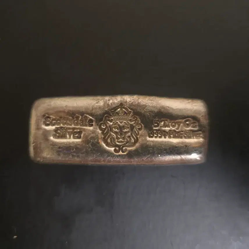 [BUNJANG] Scottsdale Mint 5 oz .999 Fine Silver Bar / 스콧데일 민트 5온스 순은 실버바 (.999 Fine Silver)