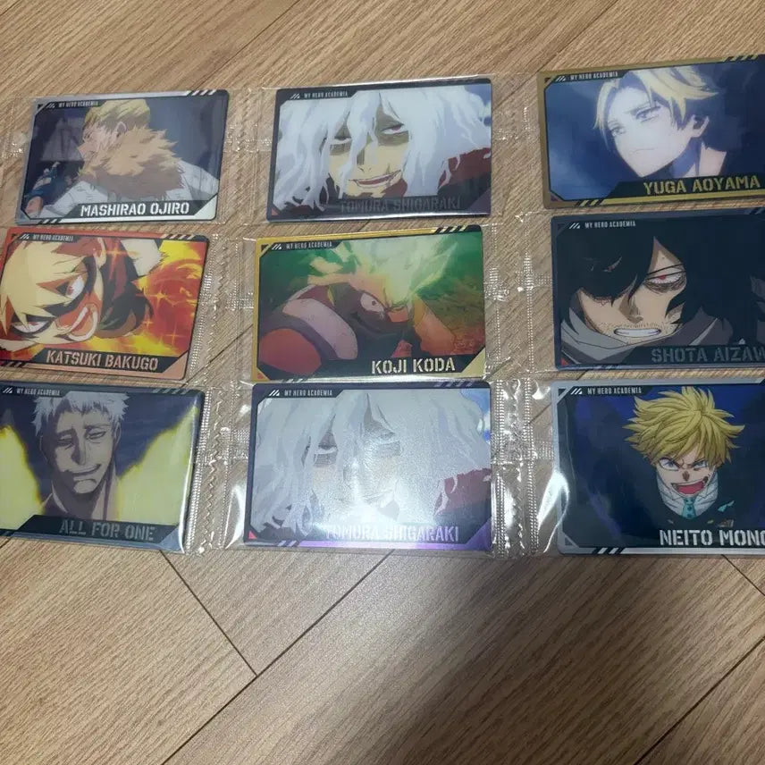 [BUNJANG] My Hero Academia Wafer Card Bundle Set / 나의히어로아카데미아 웨하스 카드 일괄판매