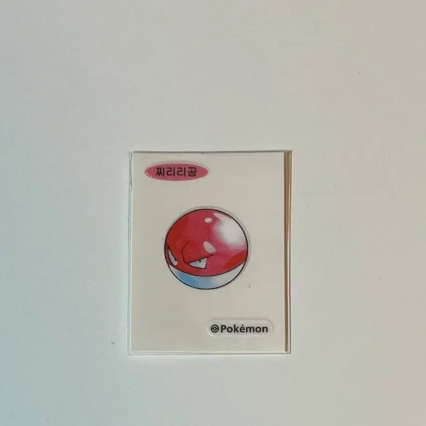 [BUNJANG] Pokemon 30th Anniversary Mini Sticker Sheet Joltik / 포켓몬 30주년 띠부띠부씰 찌리리공