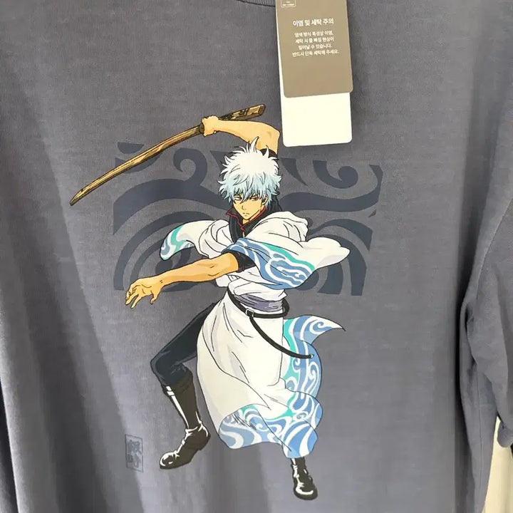 [BUNJANG] SPAO Gintoki T-Shirt Medium / 스파오 긴토키 티셔츠 M (택 제거 x