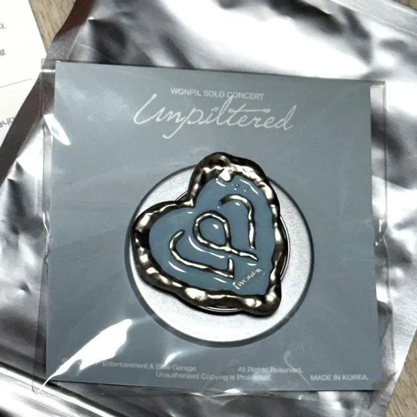 [BUNJANG] DAY6 Wonpil Unfiltered Grip Tok (Sealed) / 원필 언필터드 그립톡 미개봉